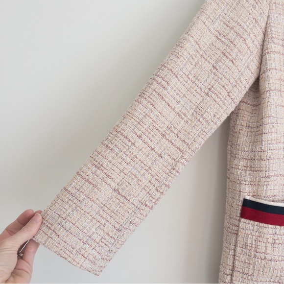 Sandro Paris Adelaide Tweed Blazer Jacket - Picture 9 of 16